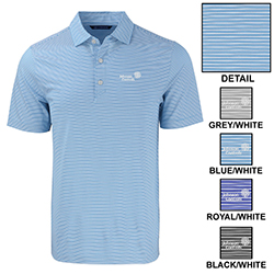 MEN'S FORGE DOUBLE STRIPE POLO